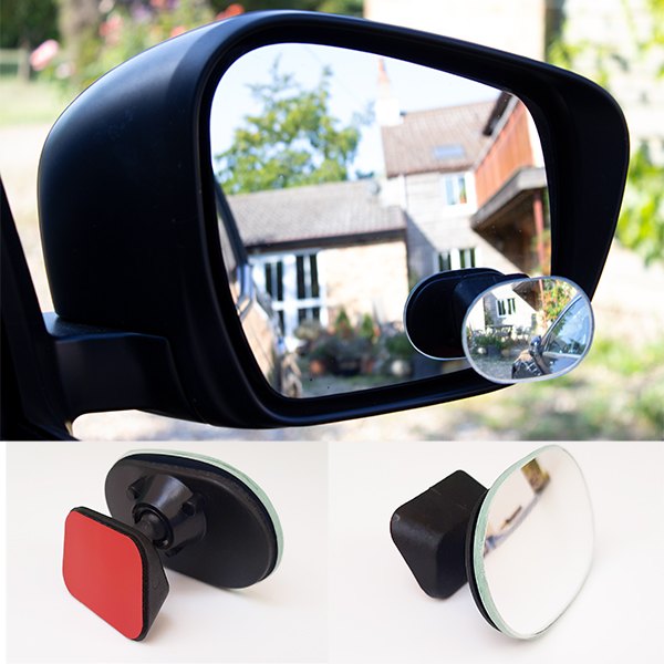 Mini Blind Spot Mirror - Adjustable